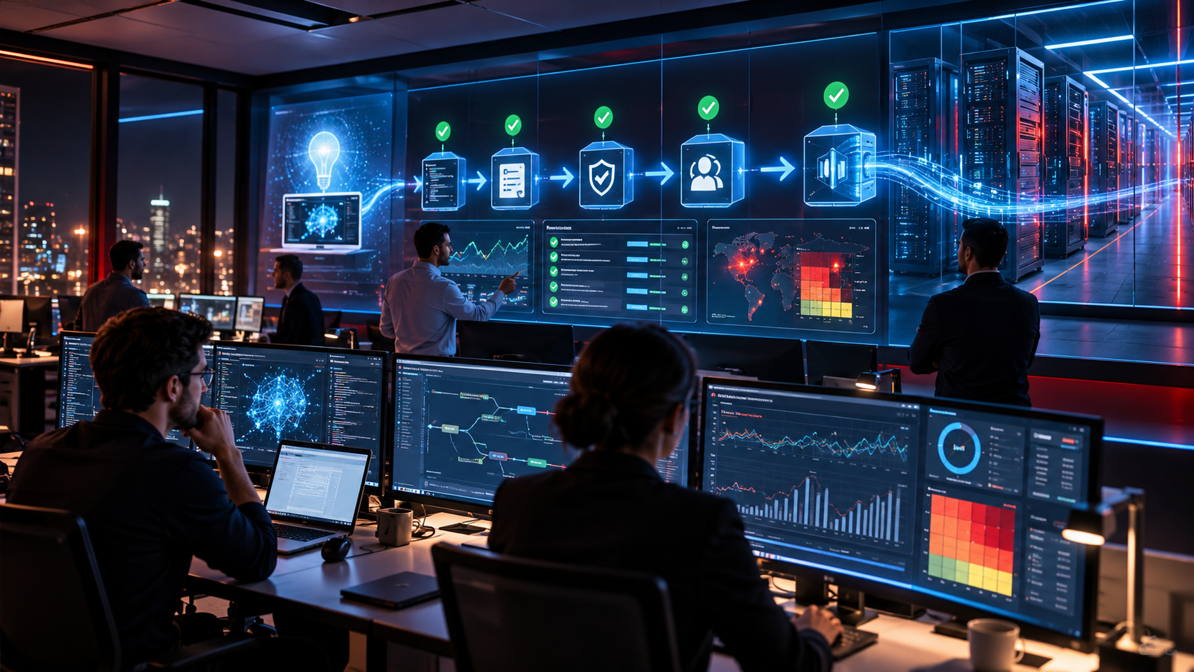 KI vom Pilot in die Produktion bringen — Governance, Quality Gates und kontrollierter Rollout bei Ventus IT Services